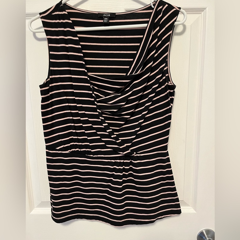 Y2K Cache Jacob Striped tank top -size M